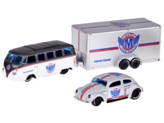 Maisto Licencjonowane Auta Metalowe Volkswagen Van Samba i VW Beetle ZA5968
