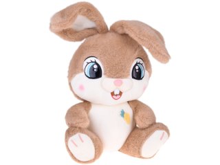 Pluszowy Królik 40 cm Uroczy brązowy KARMELEK z zaginanymi uszami ZA5922