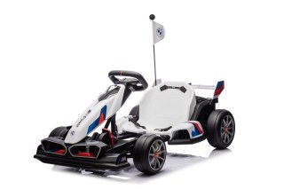 Pojazd Gokart BMW z Funkcją Driftu Biały