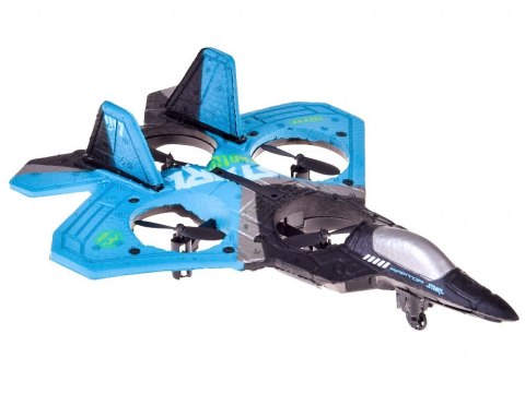 Zdalnie sterowany Dron Myśliwiec Raptor świecący quadcopter RC0726 NI