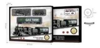 Kolejka + tor ze światłem i dźwiękiem