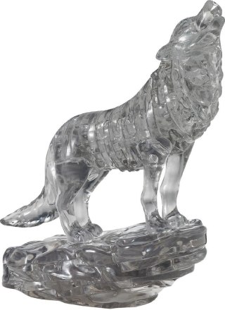 Crystal Puzzle - Wilk (czarny)
