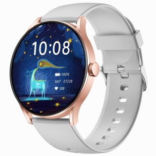 Smartwatch Gravity Szaro Różowy GT2-3 PRO