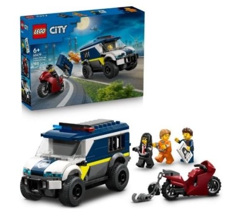 LEGO(R) CITY 60479 Furgonetka policyjnego konwoju