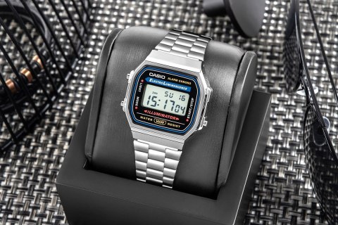 Zegarek Męski CASIO VINTAGE A168WA-1 + BOX