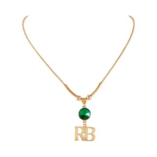 Naszyjnik z kryształkiem Primero i zawieszką RB (C25/JES/80AU)