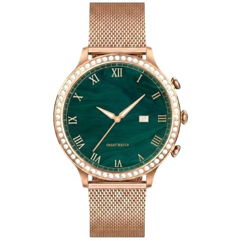 Smartwatch Gravity Różowe Złoto Pasek i Bransoleta GT5-6