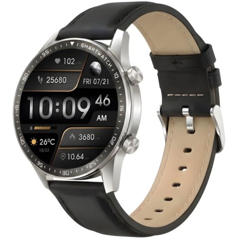 Smartwatch Gravity Srebrny 2 Paski GT10-7