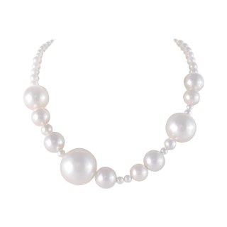 Naszyjnik z różnej wielkości pereł (C25/KOR/75AU)
