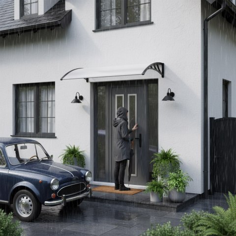 Daszek nad drzwi Eko 80x150cm czarny