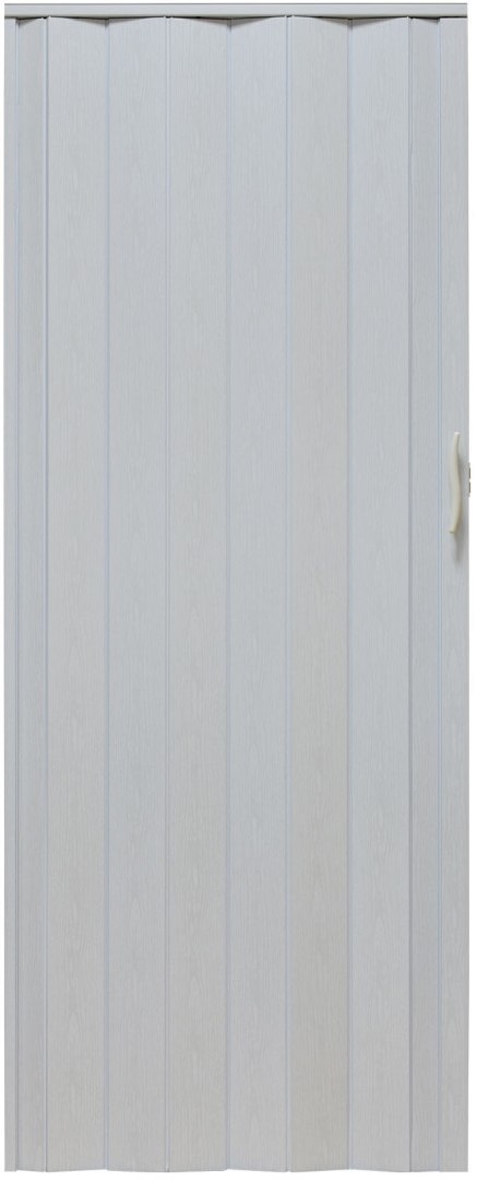 Drzwi harmonijkowe 001P BIAŁY DĄB MAT - 100 cm