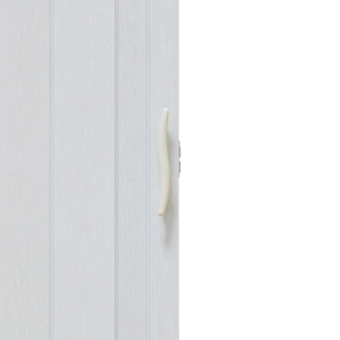 Drzwi harmonijkowe 001P BIAŁY DĄB MAT - 100 cm