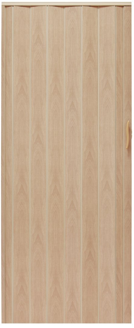 Drzwi harmonijkowe 001P DĄB SONOMA MAT - 80 cm