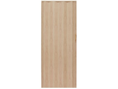 Drzwi harmonijkowe 001P DĄB SONOMA MAT - 80 cm