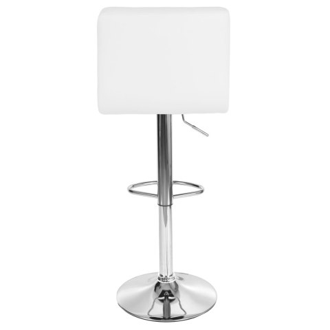 Hoker krzesło barowe Arako białe