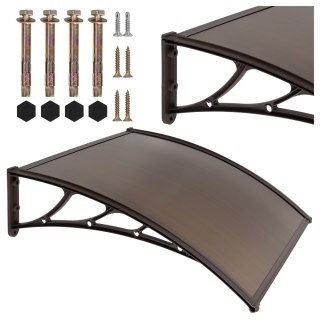 Daszek nad drzwi Miro 100x150cm brązowy