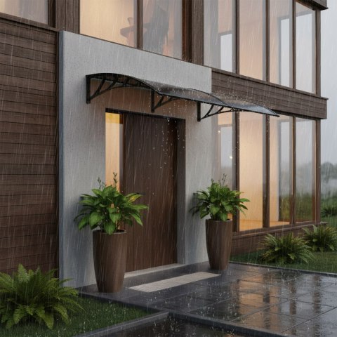 Daszek nad drzwi MAKO DUO 100x200cm brązowy