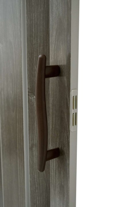 Drzwi harmonijkowe 001P DĄB GRAFIT MAT 100 cm