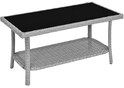 Meble ogrodowe zestaw KALINA popielaty