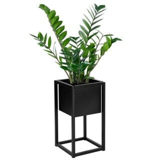 Kwietnik Concove loft 40 cm czarny