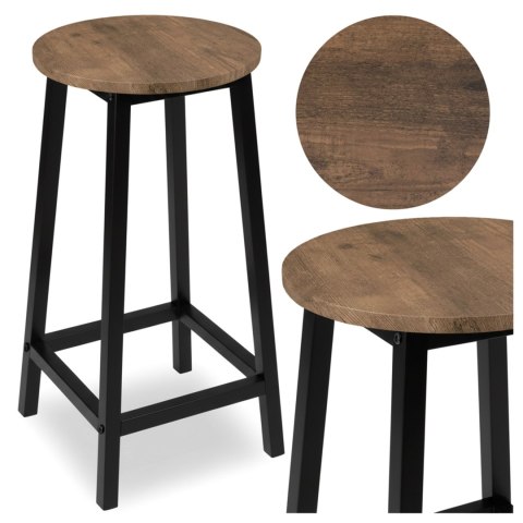 Hoker Flint Rustic loft industrial postarzany dąb