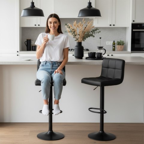 Hoker barowy Arako Black czarny