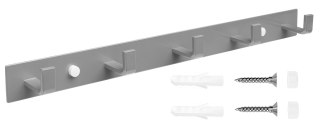 Wieszak metalowy Psino szary