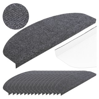 Dywanik na stopnie STEPI grafitowy 15 sztuk