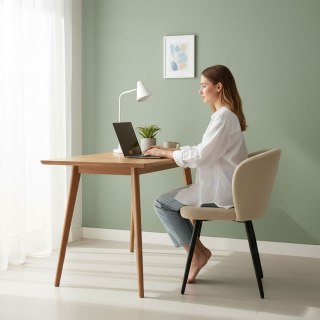 Krzesło KROSBY Sztruks Beżowe