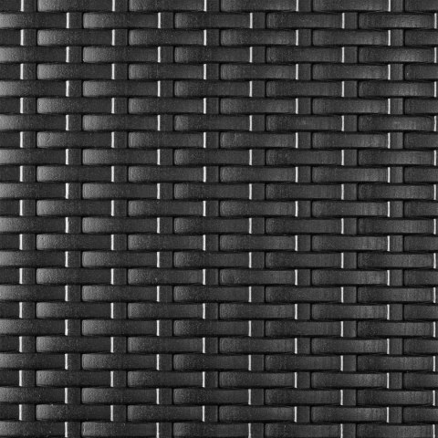 Stół cateringowy RATTAN składany w walizkę - 180 cm czarny