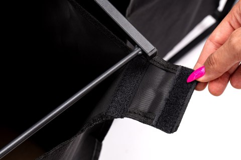 Kosz na pranie z półkami 2 komory MIRUN