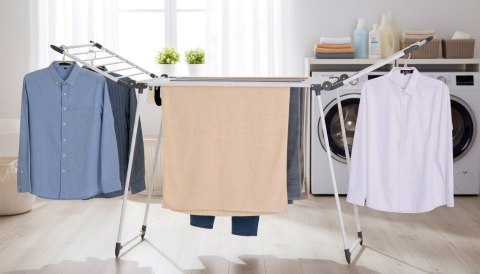 Suszarka na pranie teleskopowa ADAJA biała