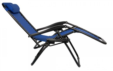 Leżak ogrodowy Orion Zero Gravity niebieski