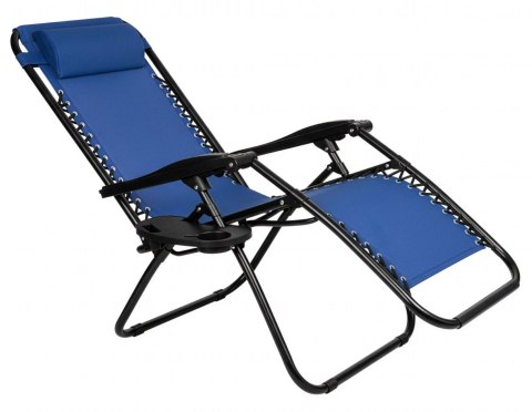 Leżak ogrodowy Orion Zero Gravity niebieski