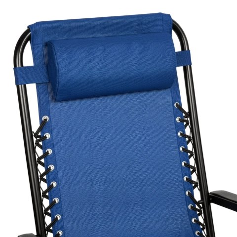 Leżak ogrodowy Orion Zero Gravity niebieski