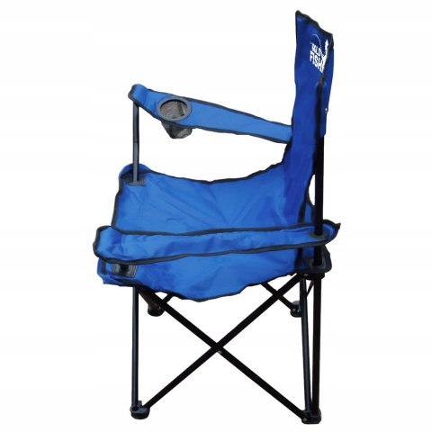 Składane krzesełko turystyczne HUGO niebieskie