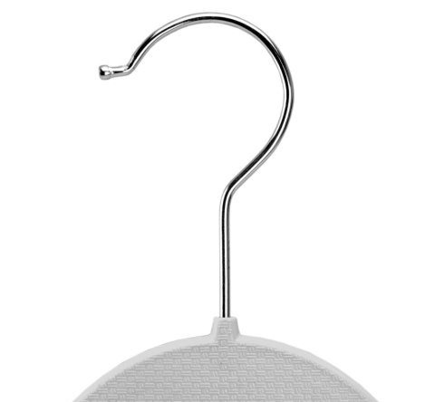 Wieszaki dziecięce KIDSI komplet 10 sztuk szaro-różowe