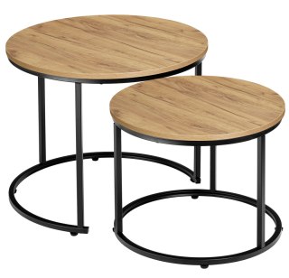 Zestaw dwóch stolików loft Galen Small Craft