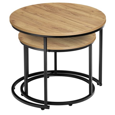 Zestaw dwóch stolików loft Galen Small Craft