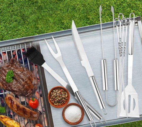 Akcesoria do grillowania ISCO + pokrowiec
