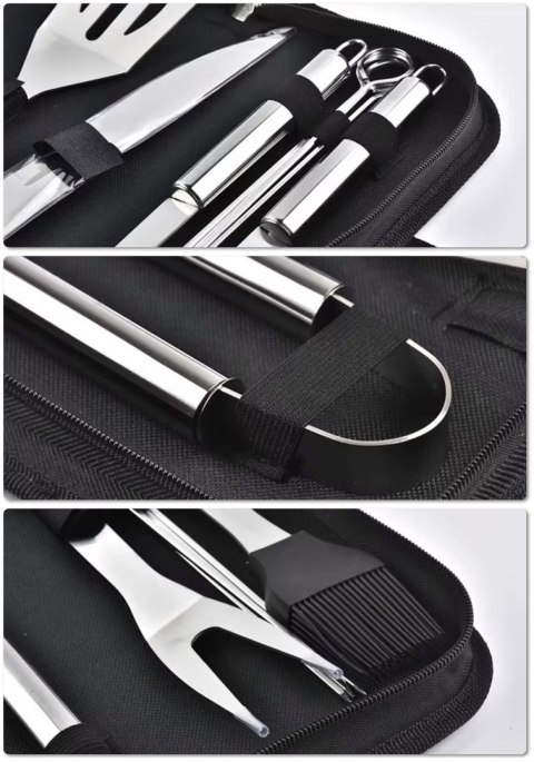 Akcesoria do grillowania ISCO + pokrowiec