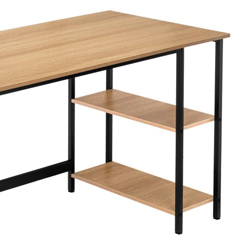 Biurko loftowe komputerowe FALUN MODERN OAK