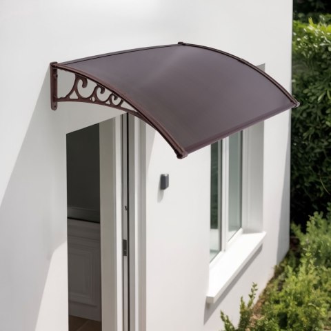 Daszek nad drzwi Beno 80x150cm brązowy