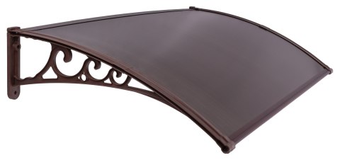 Daszek nad drzwi Beno 80x150cm brązowy