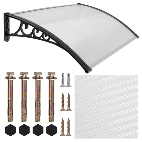 Daszek nad drzwi Beno 80x150cm czarny