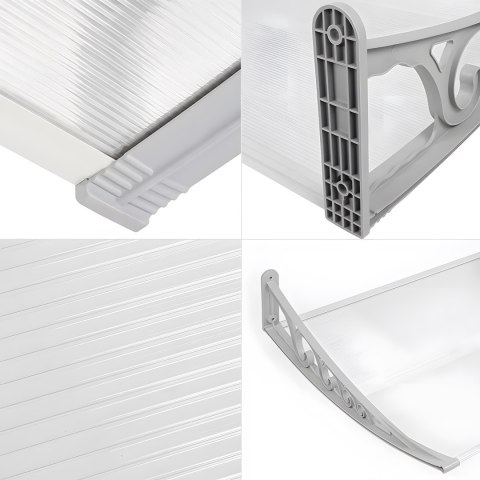 Daszek nad drzwi Beno 80x150cm szary