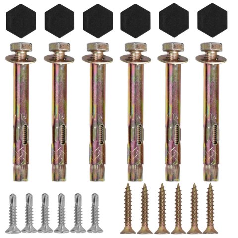 Daszek plastikowy Dako Duo 100x200cm brązowy