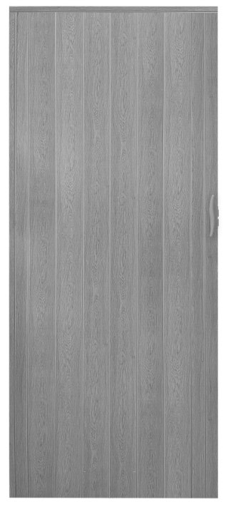 Drzwi harmonijkowe 001P 67 SZARY DĄB MAT 100 cm