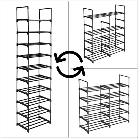 Regał na buty ARON 10 poziomów szafka półka modułowa duża