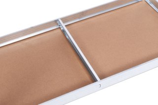 Regał stalowy magazynowy 200kg 5 poziomów 205x120x45 cm ocynkowany